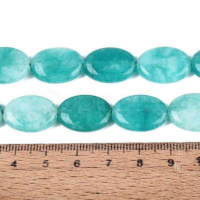 Dyed Natural White Jade Beads Strands G-N370-01A-05-1