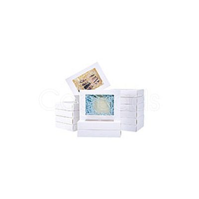 Rectangle Paper Biscuit Boxes with Clear Window CON-WH0107-02C-02-1