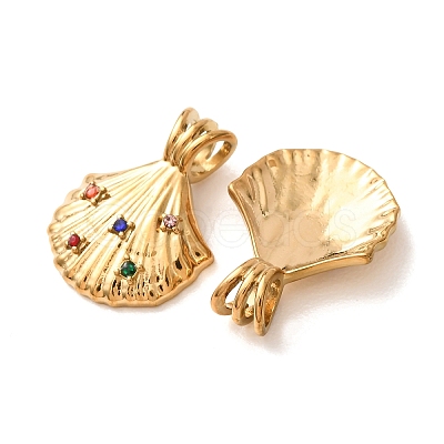 304 Stainless Steel Rhinestone Pendants RB-CBA5CCB-03G-1
