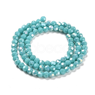 Opaque Glass Beads Stands EGLA-A035-P4mm-B12-1
