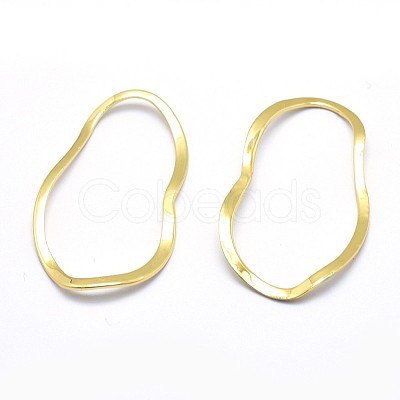 Brass Linking Rings KK-J279-31G-NR-1