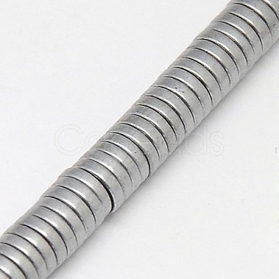 Electroplate Non-magnetic Synthetic Hematite Beads Strands G-J164B-4mm-04-1