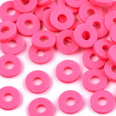 Handmade Polymer Clay Beads CLAY-Q251-4.0mm-77-1