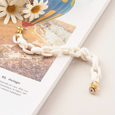 Acrylic Cable Chain Phone Case Chain HJEW-JM00494-05-1