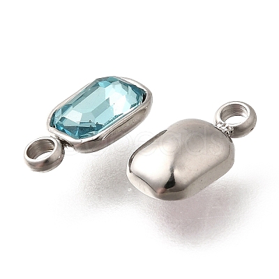 304 Stainless Steel Pendants STAS-Q346-03P-1