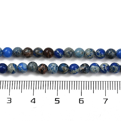 Dyed Natural Regalite/Imperial Jasper/Sea Sediment Jasper Beads Strands G-B124-C04-02-1