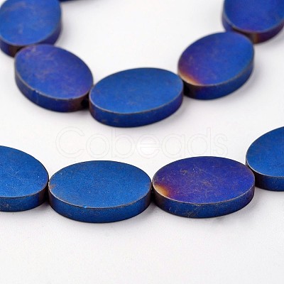 Electroplate Non-magnetic Synthetic Hematite Beads Strands G-F300-10-F-1