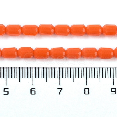 Opaque Glass Beads Strands GLAA-G112-04M-1