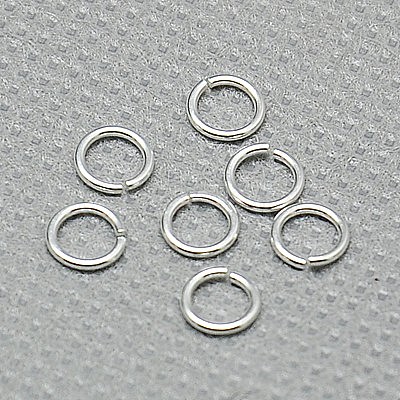925 Sterling Silver Open Jump Rings STER-A005-28-1