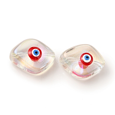 Transparent Glass Beads GLAA-F121-01-1