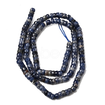 Natural Sodalite Heishi Beads Strands G-A299-A20-01-1