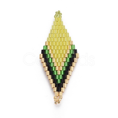 MIYUKI & TOHO Handmade Japanese Seed Beads Links SEED-E004-O25-1
