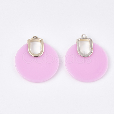 Opaque Acrylic Pendants MACR-T031-08A-1