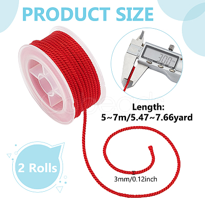 Nylon Milan Cord NWIR-WH0816-002C-01-1