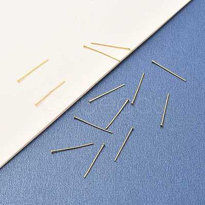 Brass Flat Head Pins KK-F824-114B-G-1