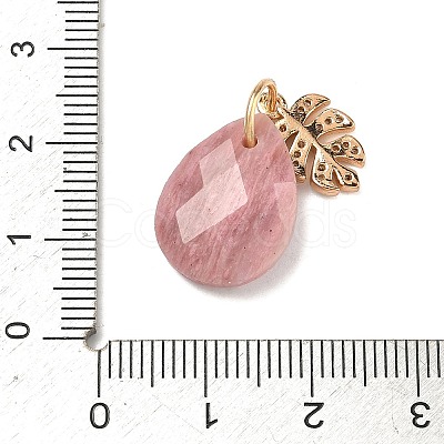 Natural Rhodonite Pendants G-K422-02KCG-04-1