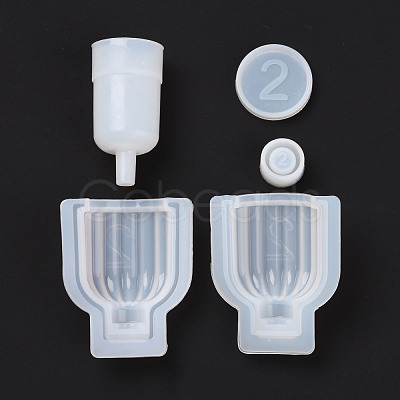 Refillable Bottle Silicone Molds DIY-M031-17-1