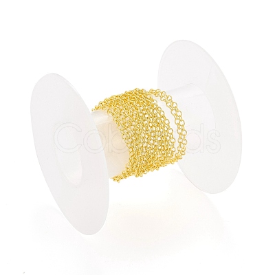 Brass Cable Chains CHC-D030-03G-RS-1