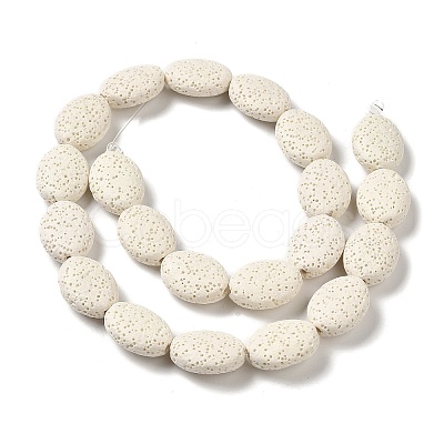 Natural Lava Rock Beads Strands G-O126-03A-08-1