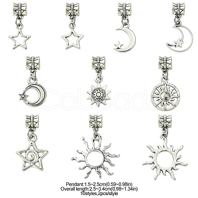 Tibetan Style Alloy Pendants PALLOY-FS00001-1