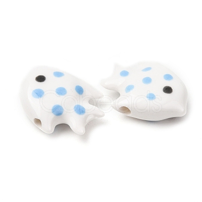 Handmade Porcelain Beads PR-Z001-02E-1