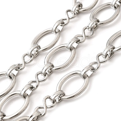 304 Stainless Steel Link Chains CHS-C016-07P-1