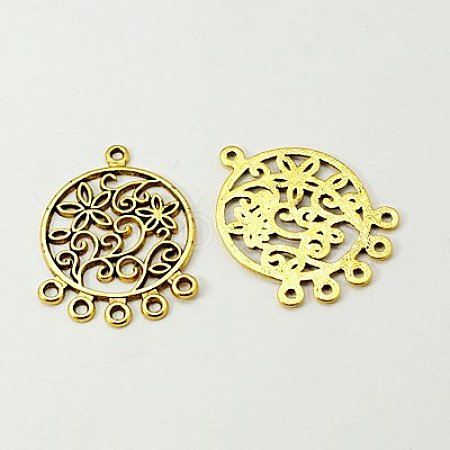 Tibetan Style Links TIBEP-EA269Y-AG-FF-1