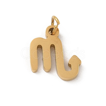 304 Stainless Steel Charms STAS-R001-04G-08-1