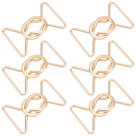 6Pcs Alloy Belt Buckles FIND-BC0004-73G-1