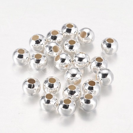 Iron Round Beads X-E147Y-S-1