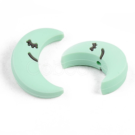 Food Grade Eco-Friendly Silicone Focal Beads SIL-N002-04B-1