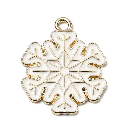 Christmas Alloy Enamel Pendants FIND-Z103-03G-03-1