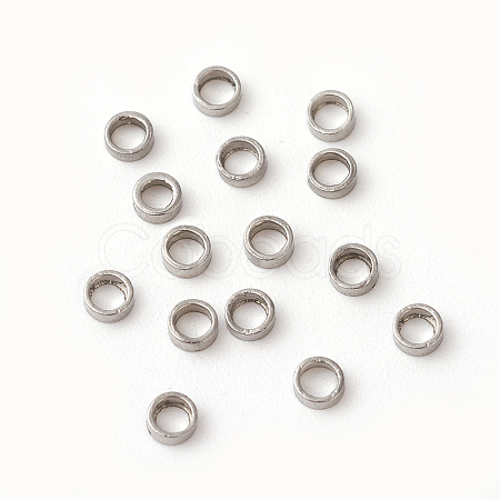 Non-Tarnish 201 Stainless Steel Linking Rings X-STAS-F192-009P-05-1