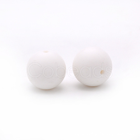 Silicone Beads Round Rubber Bead 15MM Loose Spacer Beads for DIY Supplies Jewelry Keychain Making FIND-SX0001-204-1
