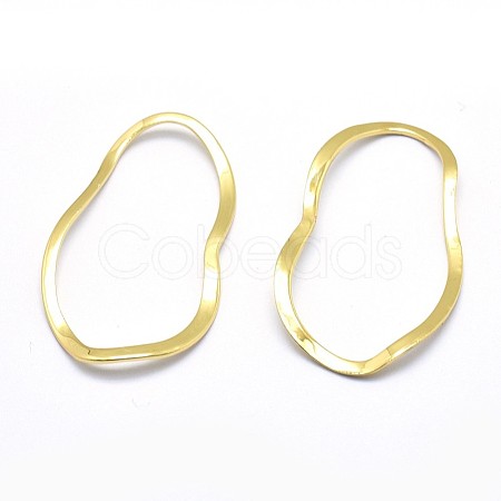 Brass Linking Rings KK-J279-31G-NR-1