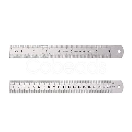 Tarnish Resistant Stainless Steel Rulers TOOL-D009-1-1