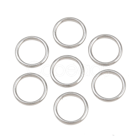 304 Stainless Steel Closed Jump Rings STAS-G393-06P-19-1