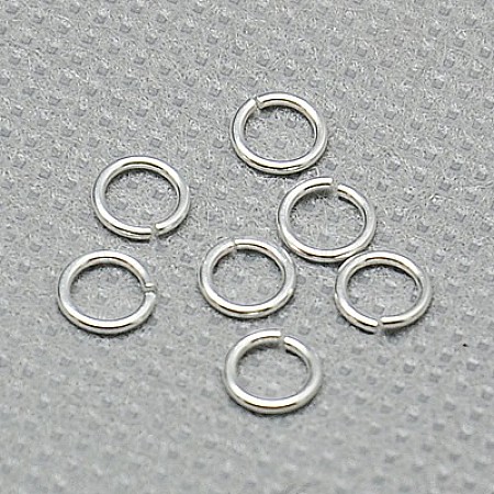 925 Sterling Silver Open Jump Rings STER-A005-28-1