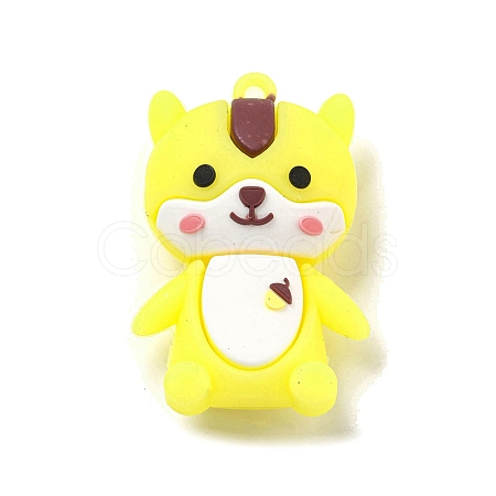 PVC 3D Plastic Pendants PVC-L002-06C-1