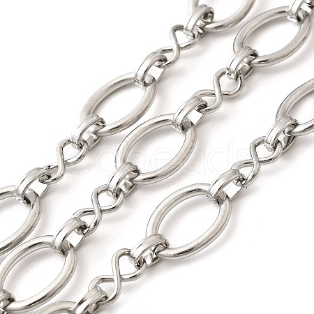 304 Stainless Steel Link Chains CHS-C016-07P-1