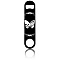 430 Stainless Steel Bottle Openers, Laser Cut, Rectangle, Butterfly, 178x40x2mm