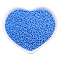 Ornaland Glass Seed Beads, Grade A, Baking Varnish, Opaque Colours, Round, Cornflower Blue, 2x1.5mm, Hole: 0.7mm, about 11200pcs/bag