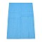 DIY Tissue Paper Tassel Kits, Tassel Garland, Paper Tassel Banner, for Wedding or Birthday, Baby Shower, Anniversary Party Decoration, Blue, Paper: 74x24cm, 5pcs/bag, Ribbon: 6x0.3x0.01cm, 4pcs, Rope: 200cm, 1pc