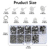 DIY 304 Stainless Steel Stud Earring Making Kits DIY-YW0010-50-2