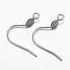Tarnish Resistant 304 Stainless Steel Earring Hooks STAS-K146-034-20x21mm-1