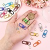 22Pcs Zinc Alloy Baking Paint Swivel Snap Hook Clasps FIND-YW0010-50-4