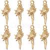 20Pcs Brass Pendants KK-BBC0010-81-1