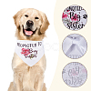 Polyester Dog Bandana AJEW-WH20010-13C-01-5