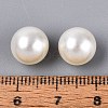 ABS Imitation Pearl Acrylic Beads OACR-S011-10mm-01-3