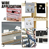 150 Pcs 3 Colors PVC Earring Card Holder for Earring Display CDIS-CA0001-07-6